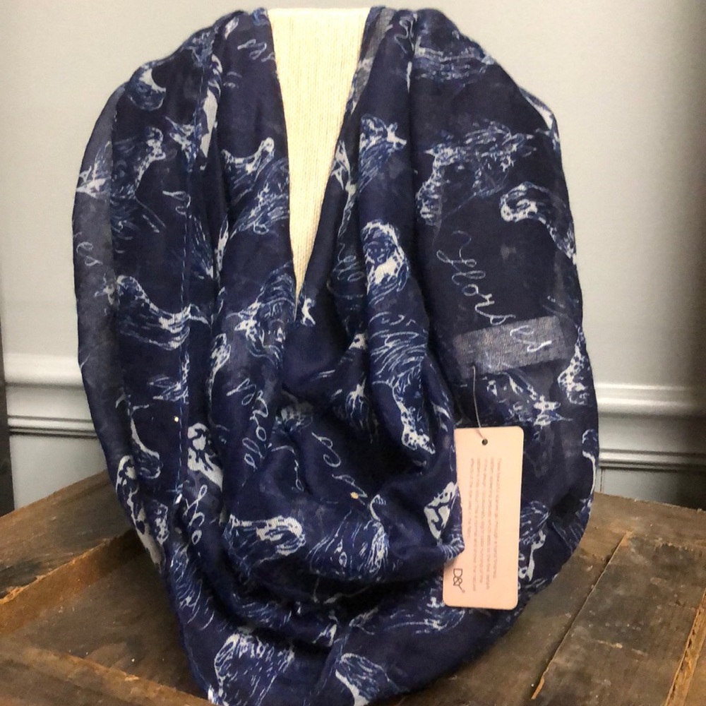 Horse infinity scarf